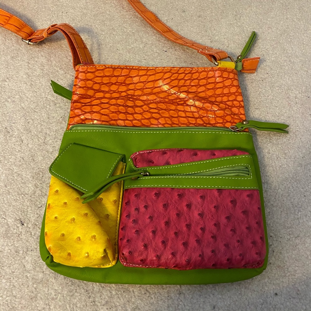 Quirky textured purse